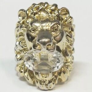 Gucci Lion Head Ring